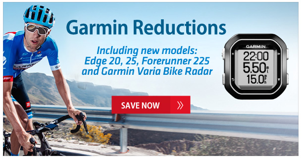 Garmin Price Reductions at Cycle SuperStore