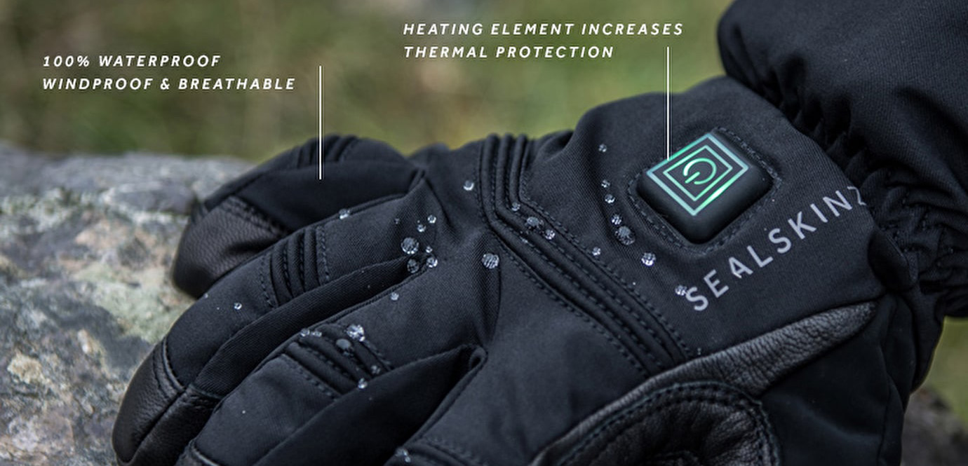 SealSkinz Extreme Cold Weather Heated Gloves