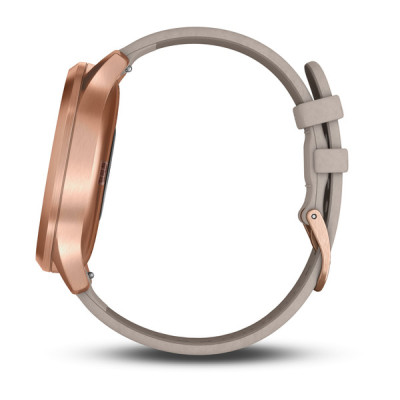 garmin vivomove hr grey suede band