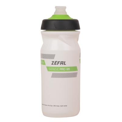 Show product details for Zefal Sense Pro 65 650ml Bottle (White/Green)