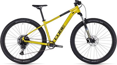Show product details for Cube Analog Mountain Bike (Yellow/Black - L)