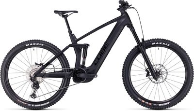 Show product details for Cube Stereo Hybrid 160 HPC SLX 750 Electric Mountain Bike (Black - M)