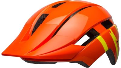 Show product details for Bell Sidetrack II Junior Helmet (Orange/Yellow - M)