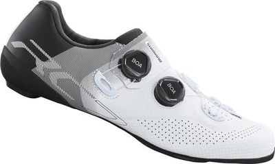 Show product details for Shimano RC7 Clipless Road Shoes (White - EU 45)
