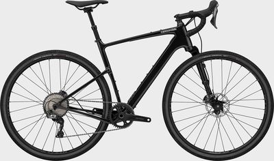 Show product details for Cannondale Topstone Carbon Lefty 2 Gravel Bike (Black - M)