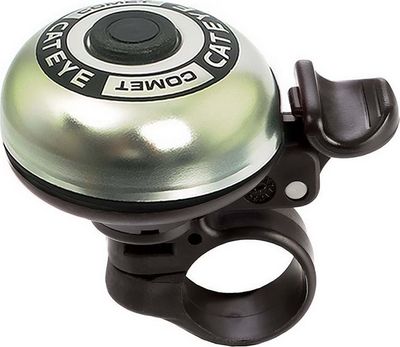 Show product details for Cateye PB-200 Comet Bell (Silver)