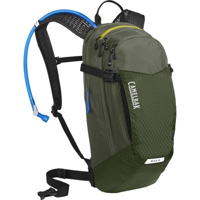 Show product details for CamelBak M.U.L.E. Hydration Backpack 12L with 3L Reservoir (Olive)