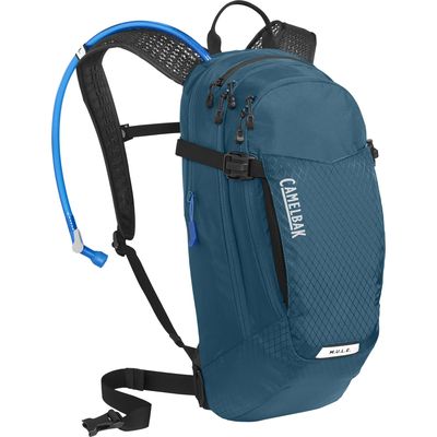 Show product details for CamelBak M.U.L.E. Hydration Backpack 12L with 3L Reservoir (Blue)