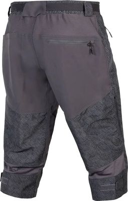 Show product details for Endura Hummvee 3/4 Shorts (Grey Camouflage - S)