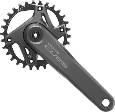Show product details for Shimano CUES U6000 9/10/11 Speed Chainset 52mm Chainline (175 mm - 30T)
