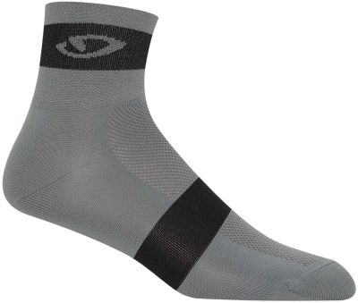 Show product details for Giro Comp Racer Socks (Grey/Black - M)