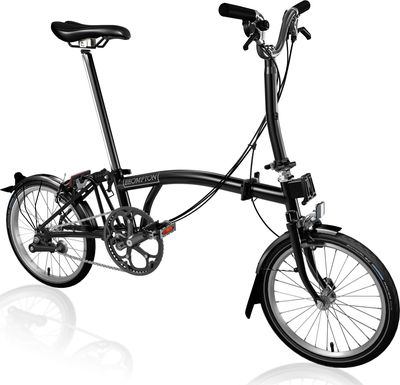Brompton M6L 6s C-Line Mid-Bar Fold-up City Bike