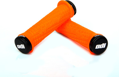 Show product details for Odi Troy Lee Designs MTB 130mm Lock On Grips (Orange)