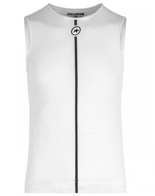 Show product details for Assos Sumer Skin Sleeveless Base Layer (White - XLG)
