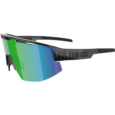 Show product details for Bliz Matrix Sunglasses (Clear/Black - Brown Green Lens)
