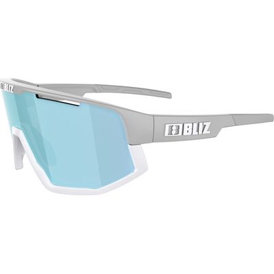Show product details for Bliz Fusion Sunglasses (Grey/White - Smoke Ice Blue Lens)