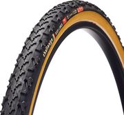 Show product details for Challenge Baby Limus Clincher Cyclocross Tyre (Black/Beige - 700x33C)