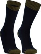 Show product details for DexShell Waterproof Merino Thermlite Socks (Black/Green - M)