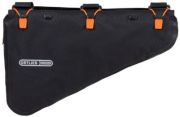 Show product details for Ortlieb Frame Pack Rolltop 6L Frame Bag (Black/Orange)