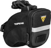 Show product details for Topeak Aero Wedge QuickClick Mount Saddle Bag Small 0.6L (Black)