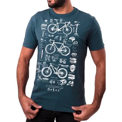Cycology Bike Maths T-Shirt