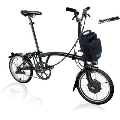 Brompton M2L 2-speed Mid-Bar Electric Fold-up City Bike