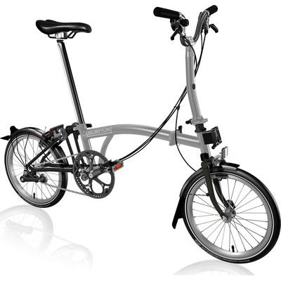 Brompton P Line 4-speed Mid-Bar Urban Fold-up City Bike