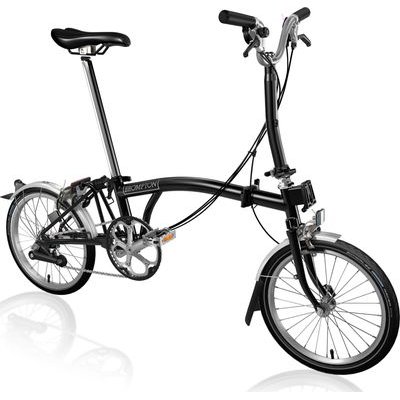 Brompton C Line 6-speed Mid-Bar Fold-up City Bike