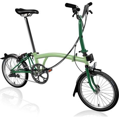 Brompton C Line 6-speed Mid-Bar Fold-up City Bike