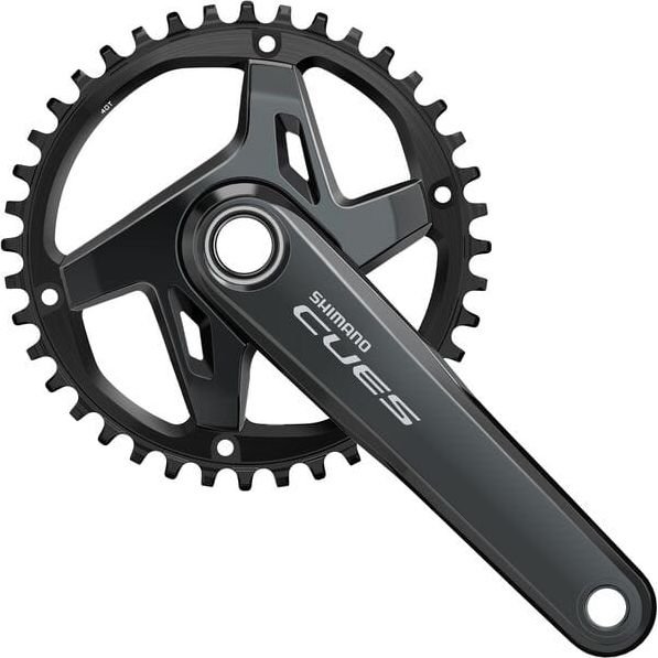 Shimano CUES U8000 HollowTech II 1x Single Chainset - Cranksets MTB ...
