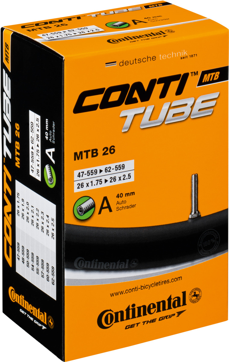 continental mtb tubes
