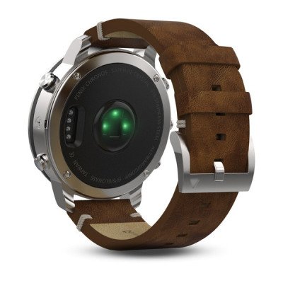 garmin chronos leather band