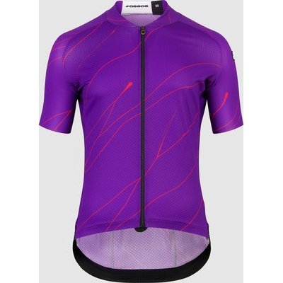 Show product details for Assos Mille GT Ultra Blood Short Sleeve Jersey (Purple - L)