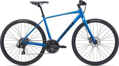 Show product details for Giant Escape Disc 3 City Bike (Blue - M)