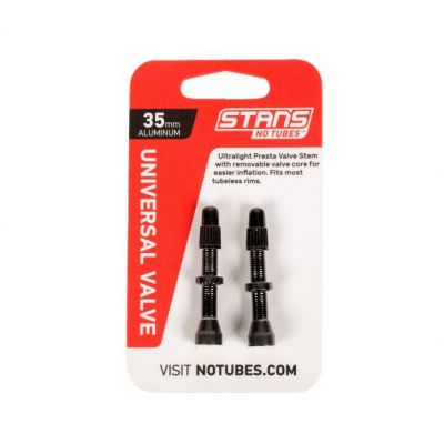 Stans NoTubes Presta 35mm Universal Valve Stem Pair