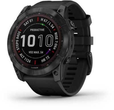 Garmin Fenix 7X Sapphire Solar Titanium GPS Watch