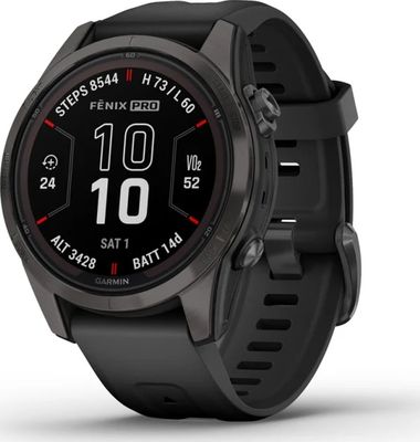 Garmin Fenix 7S Pro Sapphire Solar Edition GPS Watch