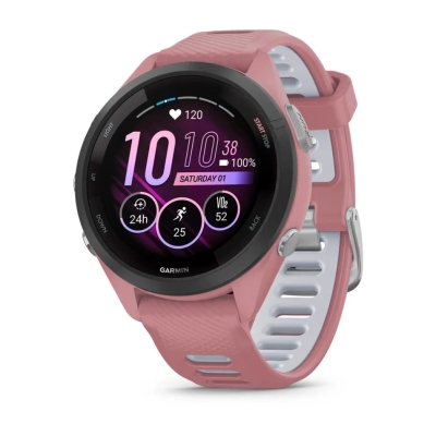 Garmin Forerunner 265S Music HRM GPS Watch