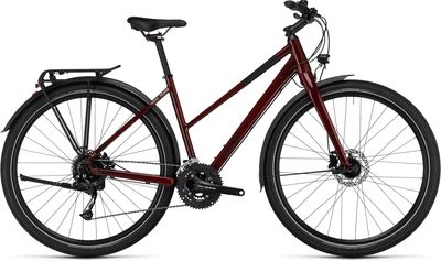 Show product details for Cube Travel Womens City Bike (Red/Black - S)