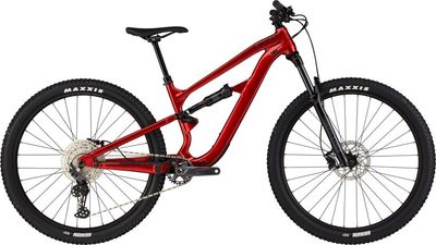 Show product details for Cannondale Habit 4 Mountain Bike (Red - S)