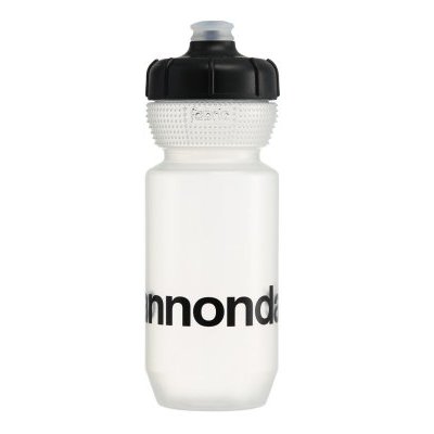 Cannondale Logo Gripper Clear 600ml Water Bottle