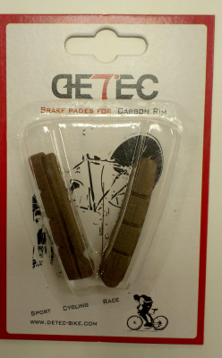 Detec Brake Pads for Carbon Rims