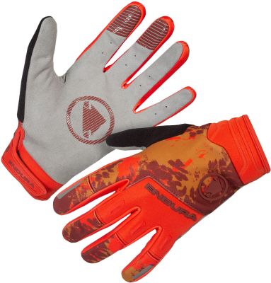 Show product details for Endura SingleTrack Windproof MTB Gloves (Red - S)