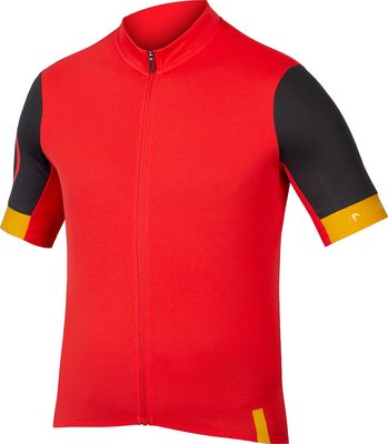 Show product details for Endura FS260 Short Sleeve Jersey (Red - XXL)