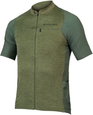 Show product details for Endura GV500 Reiver Jersey (Olive - M)
