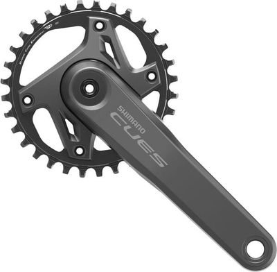 Show product details for Shimano CUES U6000 9/10/11 Speed Chainset 52mm Chainline (170 mm - 32T)