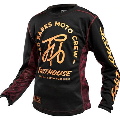 Fasthouse Girls Grindhouse Golden Script Kids Long Sleeve Jersey