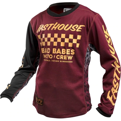 Fasthouse Girls Grindhouse Golden Crew Long Sleeve Jersey