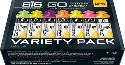SIS GO Isotonic Energy Gel Variety 7 Pack