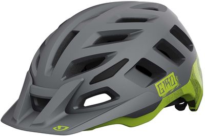 Show product details for Giro Radix MIPS MTB Helmet (Grey/Green - L)